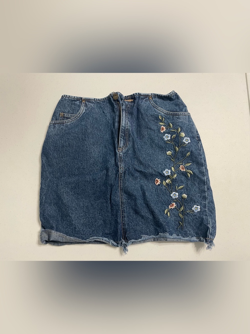 Talbots flower skirt